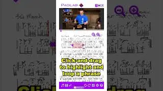 Learn Reid Maxwell Pipe Band Drum Scores with PadLab 🥁😈