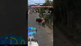 When Bulls Attack The Crowd Goes Wrong - #FistCoalition #Music #Reels #Trending #Viral #Shorts