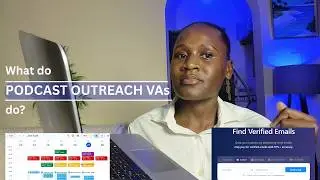 Your responsibilities as a podcast outreach virtual assistant