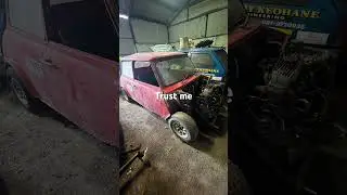 Austin mini #funny #ireland #cars
