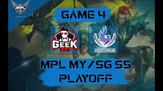 FINAL MATCH!! Geek Fam vs Resurgence Game 4 [GRANDFINAL MPL MY/SG SEASON 5]