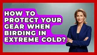 How To Protect Your Gear When Birding In Extreme Cold? - Bird Watching Diaries