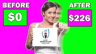 Make PASSIVE Money Online Watching The Rugby World Cup 2023 ($9,390 With SA vs New Zealand!?)