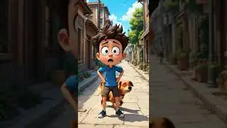 kutta peche pad gya। #aigiggles #ai #funny #shorts