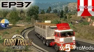 ETS2 - EP37 - Spain in ProMods 2.30 Beta + Foggy Weather Add-on's - Twitch VOD (August 14th, 2018)