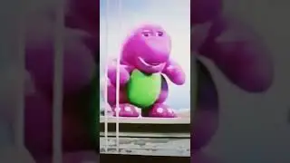 barney doll and fireworks