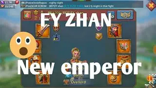 Finally FY ZHAN becomes the emperor Lords mobile