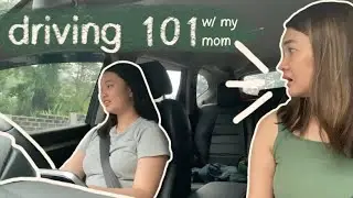 driving 101 with my mom! | Philippines