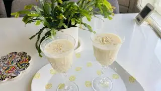 Arrowroot shake Recipe | കൂ​വ​പ്പൊ​ടി ആ​പ്പി​ൾ മി​ൽ​ക്ക് ഷേ​ക്ക് #foodie #cooking #food