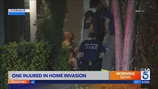 Resident struck by home invasion robbers in San Marino
