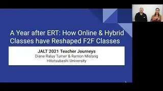 A Year after ERT: How Online & Hybrid Classes have Reshaped F2F Classes