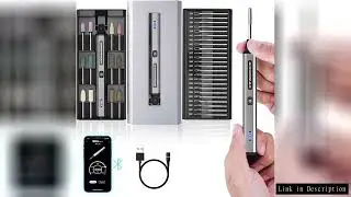 ARROWMAX Electric Mini Engraving Pen Cordless Rotary Tool Set with 36 Bits for Jewelry,Wood,Glass,Ca
