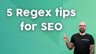 How to use RegEx in Google Search Console