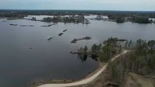 Birds Eh View of the Wetlands at the Seney Wildlife Refuge ( DJI Air 2S )