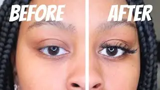 How To DIY Lash Extensions At Home Under $10 | Ardell Double Up Individuals