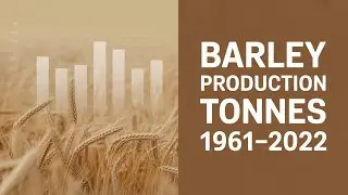 🌾 Barley Production Tonnes (1961-2022) 📊