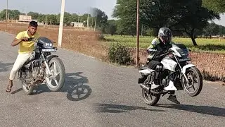 Hero Splendor + vs Apache RTR 180 0 To 60 Power Test | 100 Meter Race Me Apache Haar Gayi 😭😭