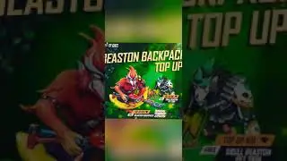 Beaston backpack top up event #ff #freefire #ffviral #ffshorts #shortff #topupevent