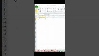 Freeze Top Row in Excel Kannada Language #Technicalvarna #viral #viralvideos #shortvideos