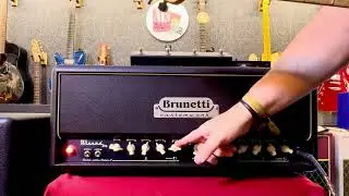 Brunetti  WIZZARD Custom Works Hand Wired 4x6V6 (Class A)S/N 006 (2006) Built for Al&rsquo;s Music Factory