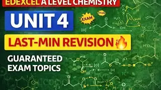 Edexcel Chemistry UNIT 4 | Organic Chemistry | Complete Crash Revision in 60 Minutes