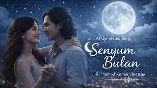 Senyum Bulan 🌙 | Romantic Indonesian Love Song | AI Generated Music, lyrics: pramod kumar shrestha 