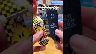УЛЬТРА РЕДКИЙ апгрейд #techdeck! #фингерборд #фингербординг #slushcult #скейтборд #минискейтборд