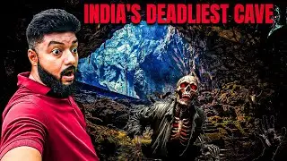 Escape in Nepal&rsquo;s Deadliest Cave 😱 अंदर छुपा भयानक सच! | reo #petsvlog #huntedcave