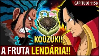 A FRUTA DOS SONHOS DE ROCKS, URANUS ESTÁ EM GOD VALLEY E O SEGREDO ABSURDO DE MORIA - ONE PIECE 1158