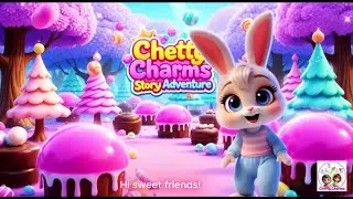 Baby Bunny&rsquo;s Candy Forest Adventure | Find the Gummy Worms with Chetty & Charms