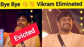 😱🔥Vikram EVICTED #biggbosstamil9 #bb9tamil #bbtamil9