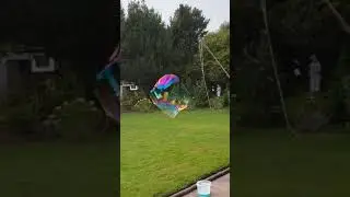 GIANT BUBBLES - GUAR GUM UK RECIPE (ON 18 FOOT WICK) (2)