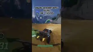 Amazing jackrabbit world record speedrun! - Rocket racing