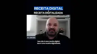 RECEITA DIGITAL x RECEITA DIGITALIZADA