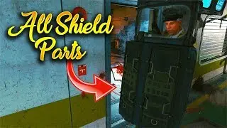HOW TO BUILD THE SHIELD ON CLASSIFIED (ALL PART LOCATIONS) Black Ops 4 Zombies