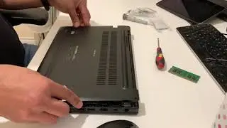 Как заменить/обновить оперативную память на Dell Latitude 7480?