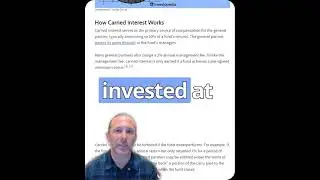 Carried Interest and Management Fees