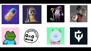 NFTs!!! Drawdown Proof Collections - BYOPills, DeadFellaz, Jenkins the Valet and MORE!