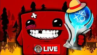 COME&Ccedil;ANDO A PLATINA - PLATINANDO SUPER MEAT BOY - PT 1