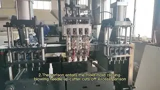 Plastic 2 Gallon Plants Watering Can Extrusion Blow Molding Making Machine