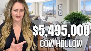 COW HOLLOW PENTHOUSE TOUR | San Francisco Luxury Property Tour with Golden Gate Bridge Views