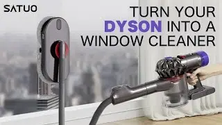 Satuo w1 turns your dyson into a window cleaning robot
