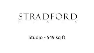Studio - 549 sq ft STRADFORD FLATS
