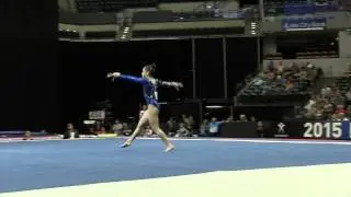 Deanne Soza – Floor Exercise – 2015 P&G Championships – Jr. Women Day 2