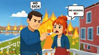 Dad ne meri jhooti bukhar pe trust nahi kiya… To maine next level kar diya 😭🔥🏦🌡
