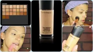 Vale la pena probar?| MAC Pro Longwear Foundation| Aplicacion| Reseña