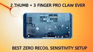 2 Thumb 3 Finger Claw Combo Setup Gyro Or Non Gyroscope Pubg Mobile Sensitivity Setup