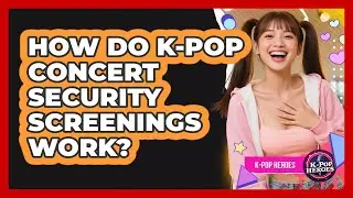 How Do K-Pop Concert Security Screenings Work?