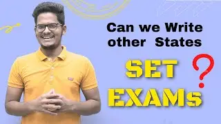 Can we write other States SET Exams for Assistant Professor ?