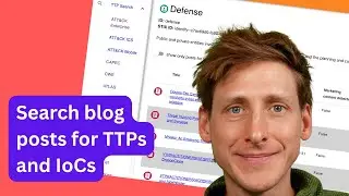 The Best Way to Search Blog Posts for IoCs & TTPs